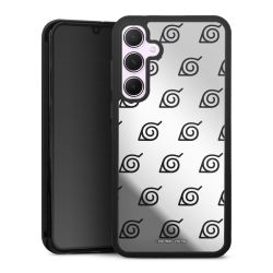 Konoha Pattern Noir sur Fond Transparent