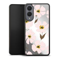 Simple Pastell Flowers Rose Transparent