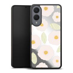 Simple Pastell Flowers Light Transparent