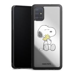 Snoopy And Woodstock Cuddling transparent