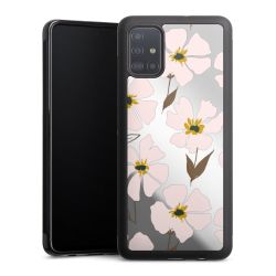 Simple Pastell Flowers Rose Transparent