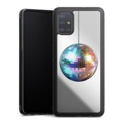 Disco Balls Party Blue Gold Transparent with AI