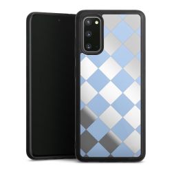 Checked Pattern Light Blue without Background