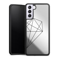 Mirror Case silber