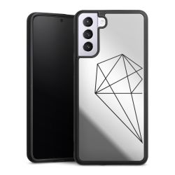 Mirror Case silber