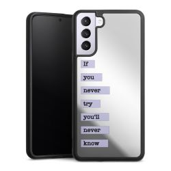 Mirror Case silber