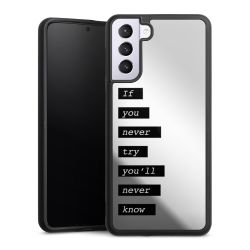 Mirror Case silber