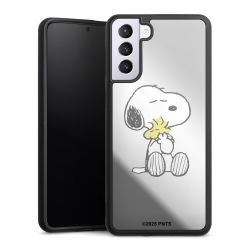 Snoopy And Woodstock Cuddling transparent