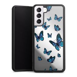 Motif papillon transparent