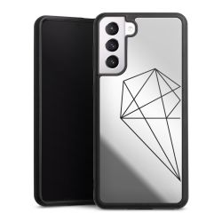 Mirror Case silber