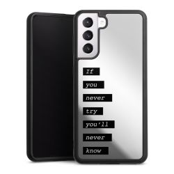 Mirror Case silber