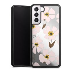 Simple Pastell Flowers Rose Transparent