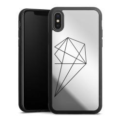 Mirror Case silber