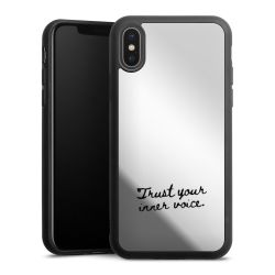 Mirror Case silber