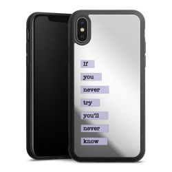 Mirror Case silber