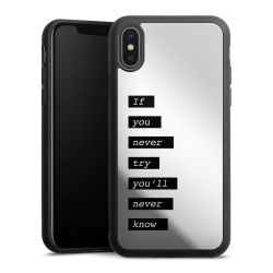 Mirror Case silber