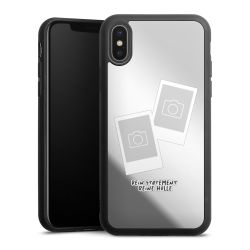 Mirror Case silber