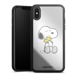 Snoopy And Woodstock Cuddling transparent