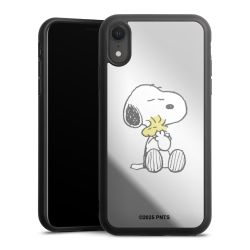 Snoopy And Woodstock Cuddling transparent