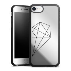 Mirror Case silber