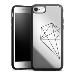 Mirror Case silber