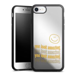 Mirror Case silber