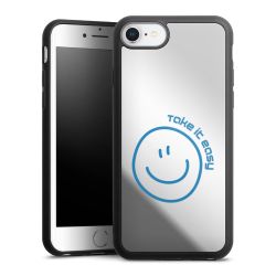 Mirror Case silber