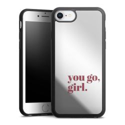 Mirror Case silber