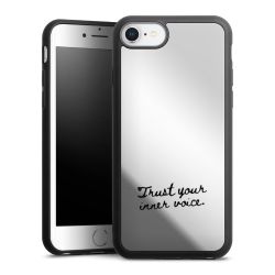 Mirror Case silber