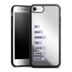 Mirror Case silber