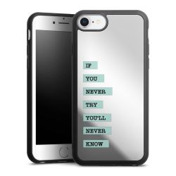 Mirror Case silber