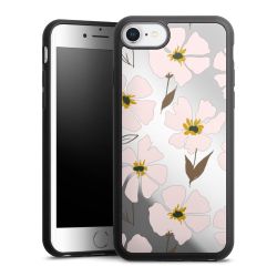 Simple Pastell Flowers Rose Transparent