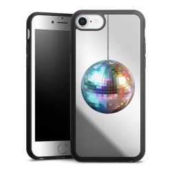Disco Balls Party Blue Gold Transparent with AI