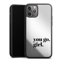 Mirror Case silber