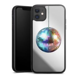 Disco Balls Party Blue Gold Transparent with AI