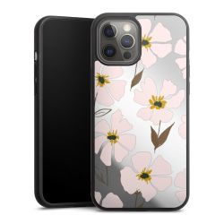 Simple Pastell Flowers Rose Transparent