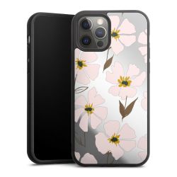 Simple Pastell Flowers Rose Transparent