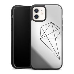 Mirror Case silber