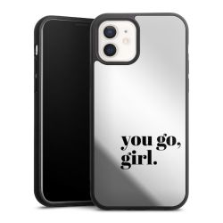 Mirror Case silber