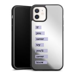 Mirror Case silber