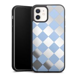 Checked Pattern Light Blue without Background