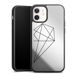 Mirror Case silber