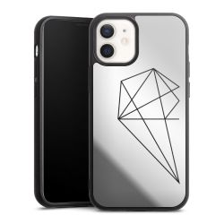 Mirror Case silber