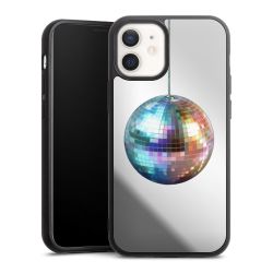 Disco Balls Party Blue Gold Transparent with AI