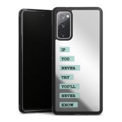 Mirror Case silber