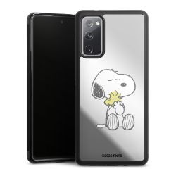 Snoopy And Woodstock Cuddling transparent