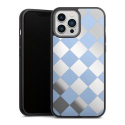 Checked Pattern Light Blue without Background