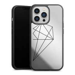 Mirror Case silber