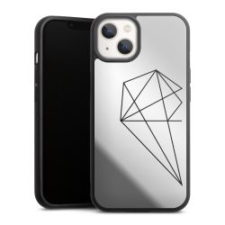 Mirror Case silber