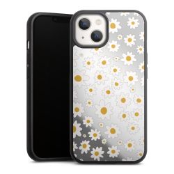 Daisy Flower Seamless Pattern Transparent